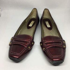 Via Spiga Patton slip on  leather loafers